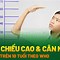 Chuẩn Chiều Cao Cân Nặng Bé Trai Việt Nam